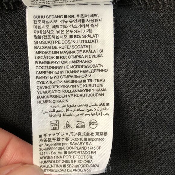 Banana Republic Mens Core Temp Pocket Polo Black Size Large - Picture 13 of 16